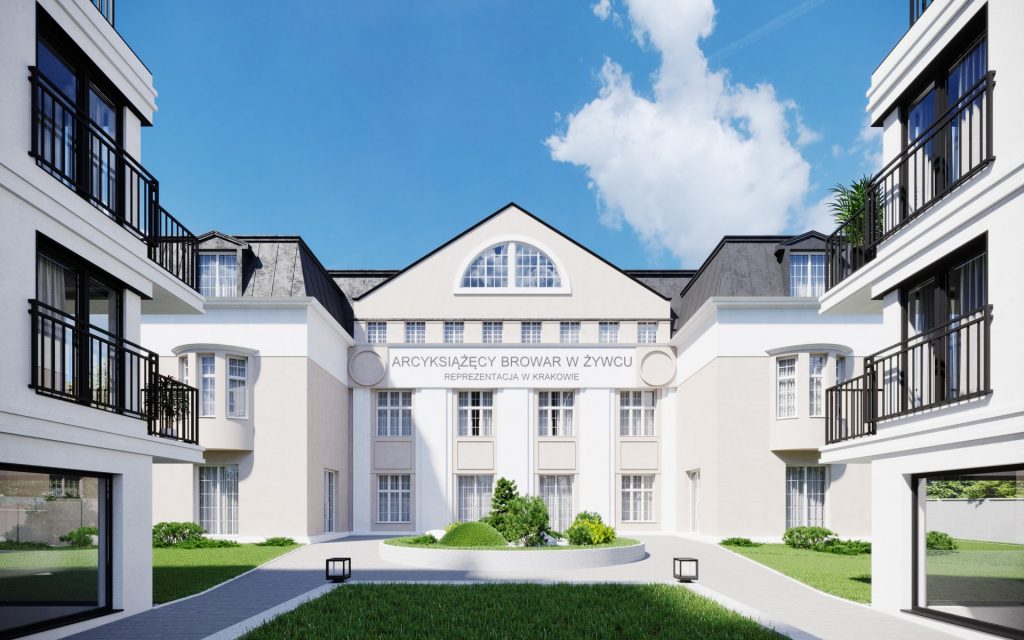 Wizualizacja - Browar Kleparz