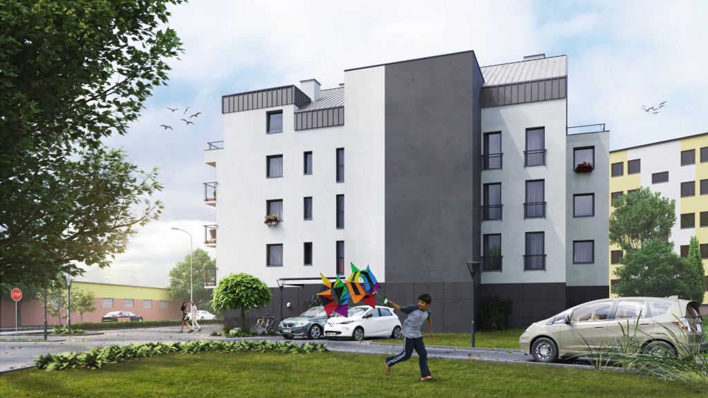 Wizualizacja - Apartamenty Skoczów