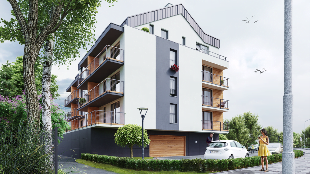 Wizualizacja - Apartamenty Skoczów