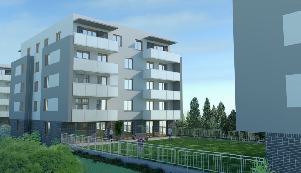 Wizualizacja - Al.Lipowa Knurów
