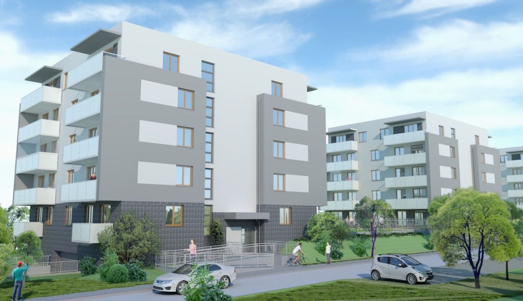 Wizualizacja - Al.Lipowa Knurów