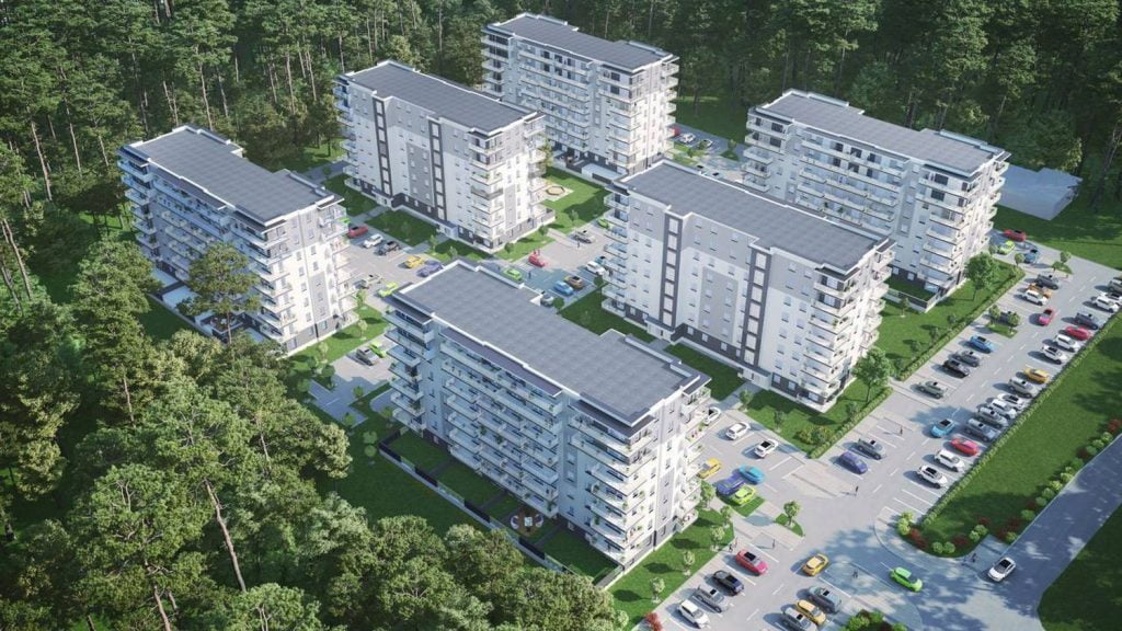 Wizualizacja - Osiedle Ostoja – Budynek C
