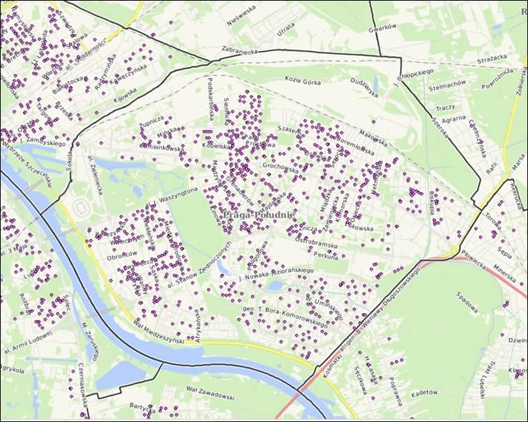 praga południe - plan
