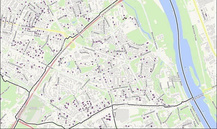 zoliborz plan