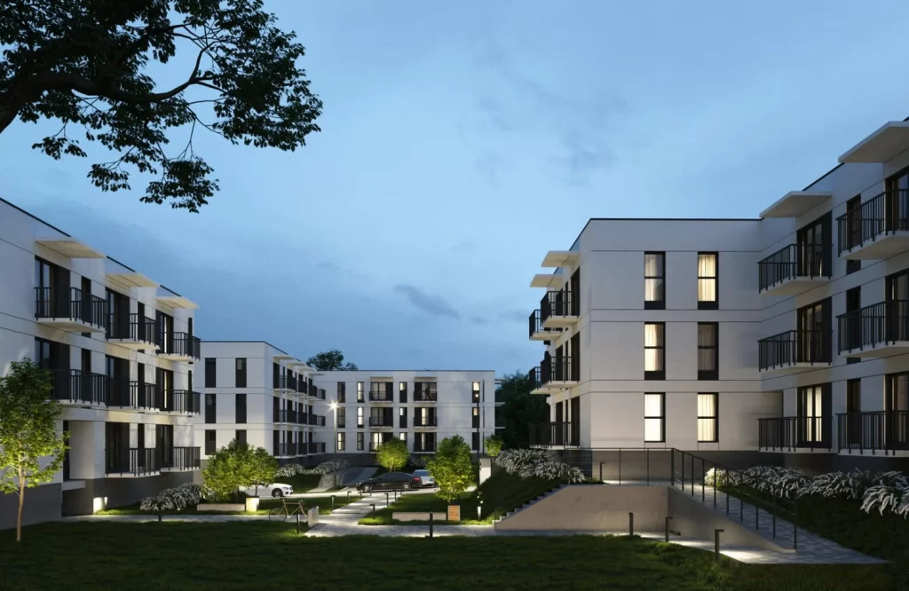 Wizualizacja - Apartamenty Łozowa