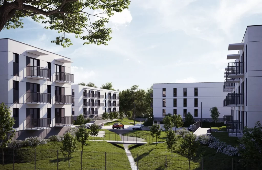 Wizualizacja - Apartamenty Łozowa