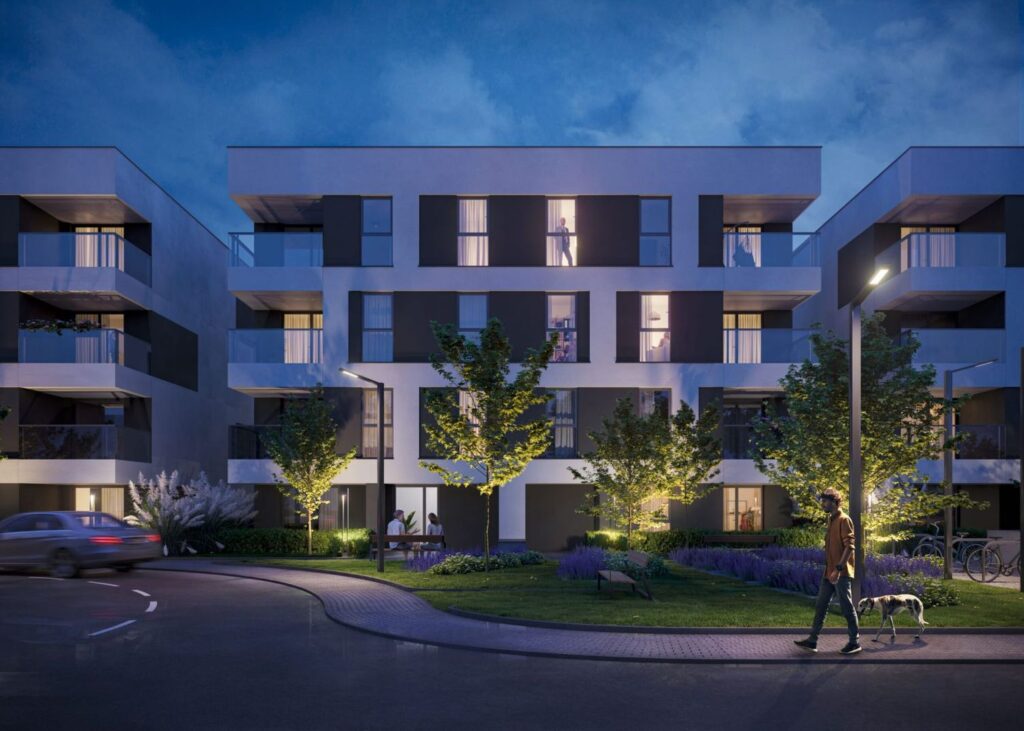 Wizualizacja - Apartamenty Młynówka