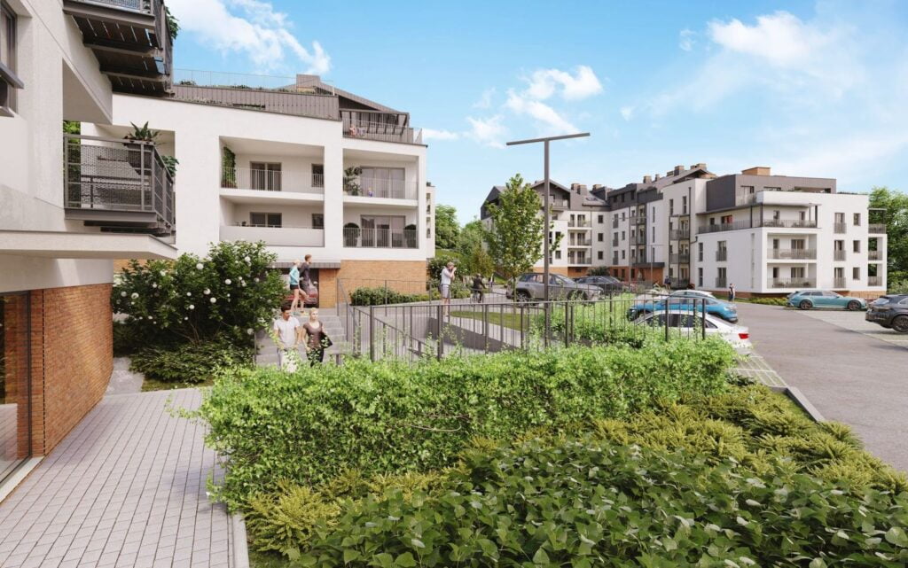Wizualizacja - Apartamenty Tatarska 4