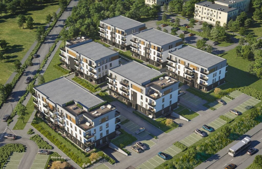 Wizualizacja - Dworska Enklawa