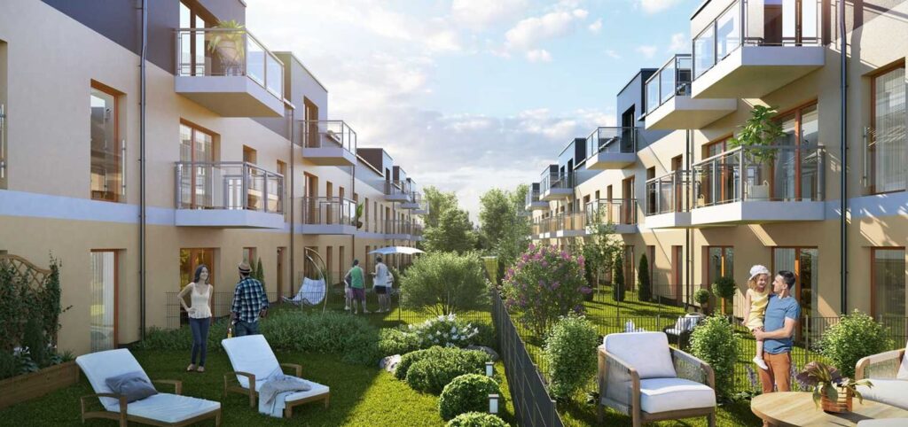 Wizualizacja - Green City etap II