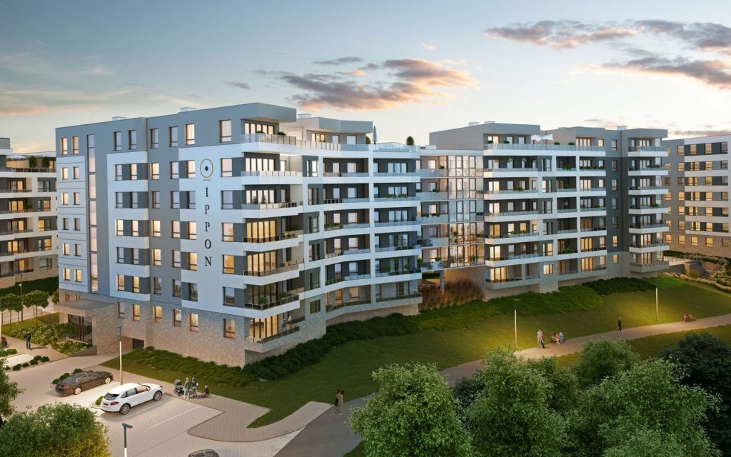 Wizualizacja - Osiedle Aurora etap IV