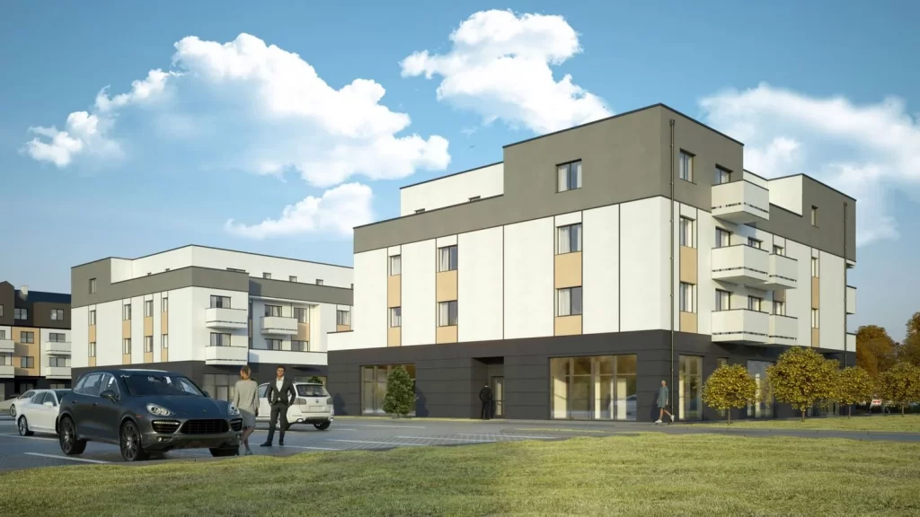 Wizualizacja - Potokowa Apartamenty II
