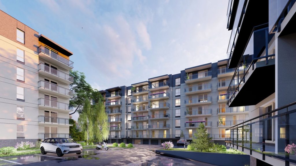 Wizualizacja - Szczytno Dąbrowskiego – etap 1