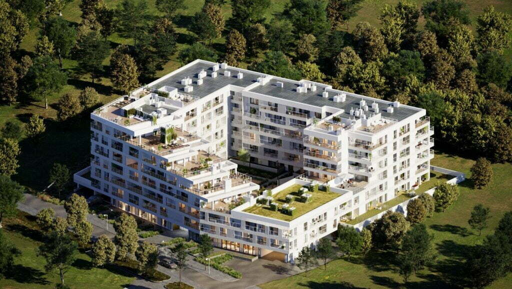 Wizualizacja - Wave Apartamenty