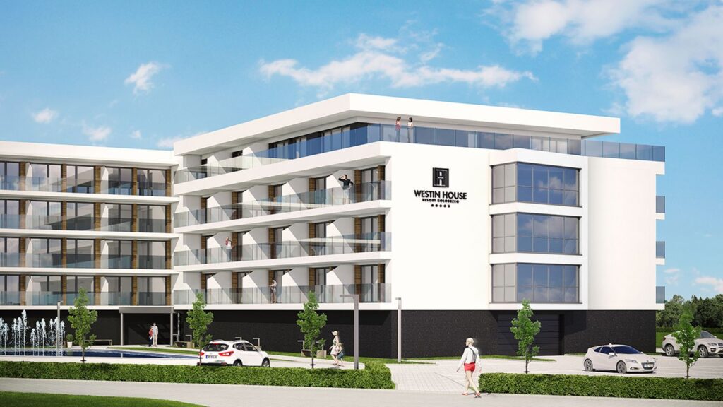 Wizualizacja - Westin House Resort Kołobrzeg