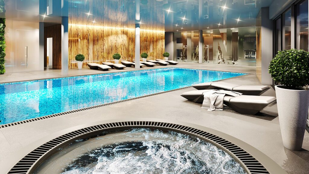 Wizualizacja - Westin House Resort Kołobrzeg