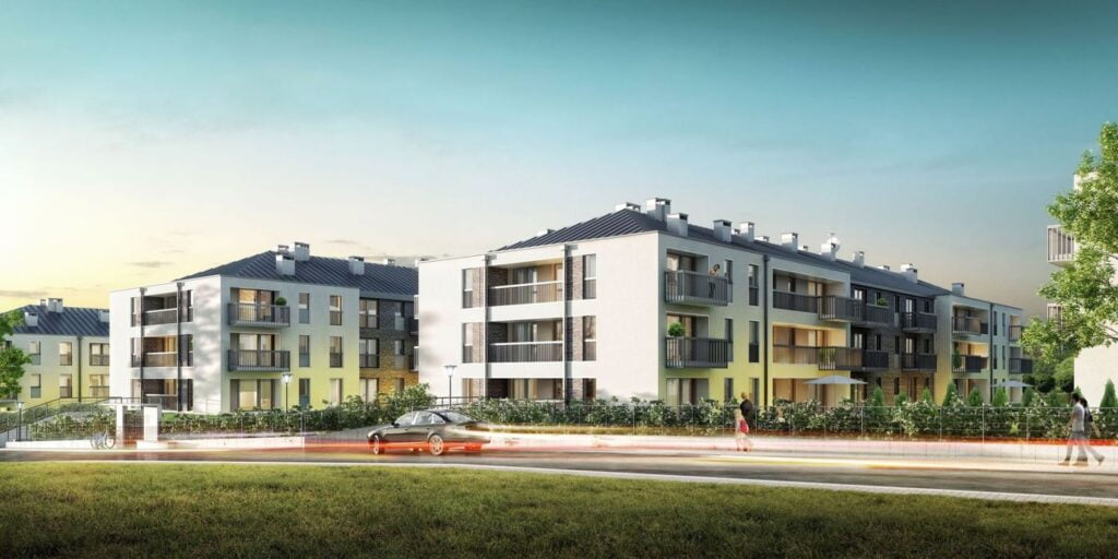 Wizualizacja - Apartamenty 101 Warszewo