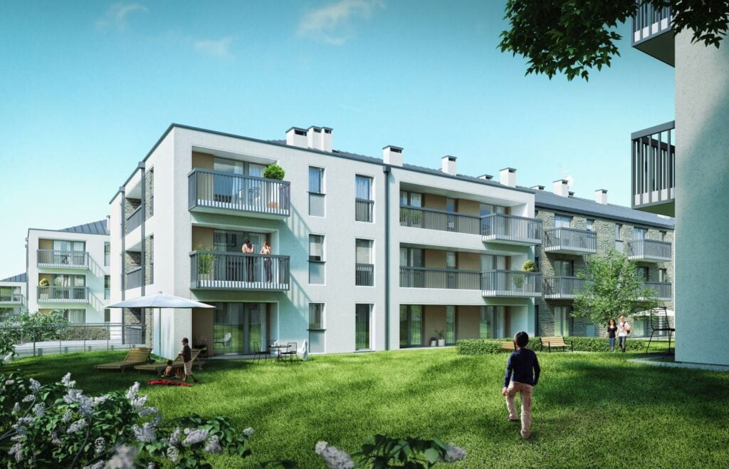 Wizualizacja - Apartamenty 101 Warszewo