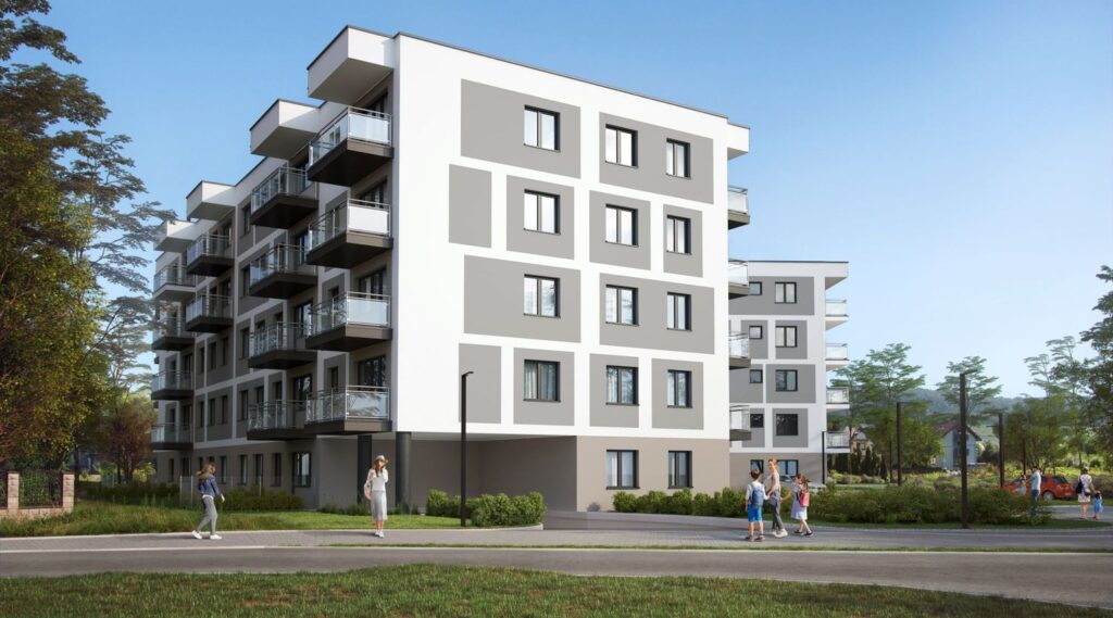 Wizualizacja - Bagry – ul. Lipska/Siemienowicza