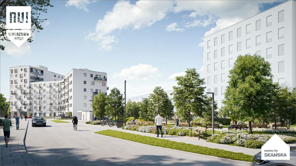 Wizualizacja - NU! Warszawa Wola