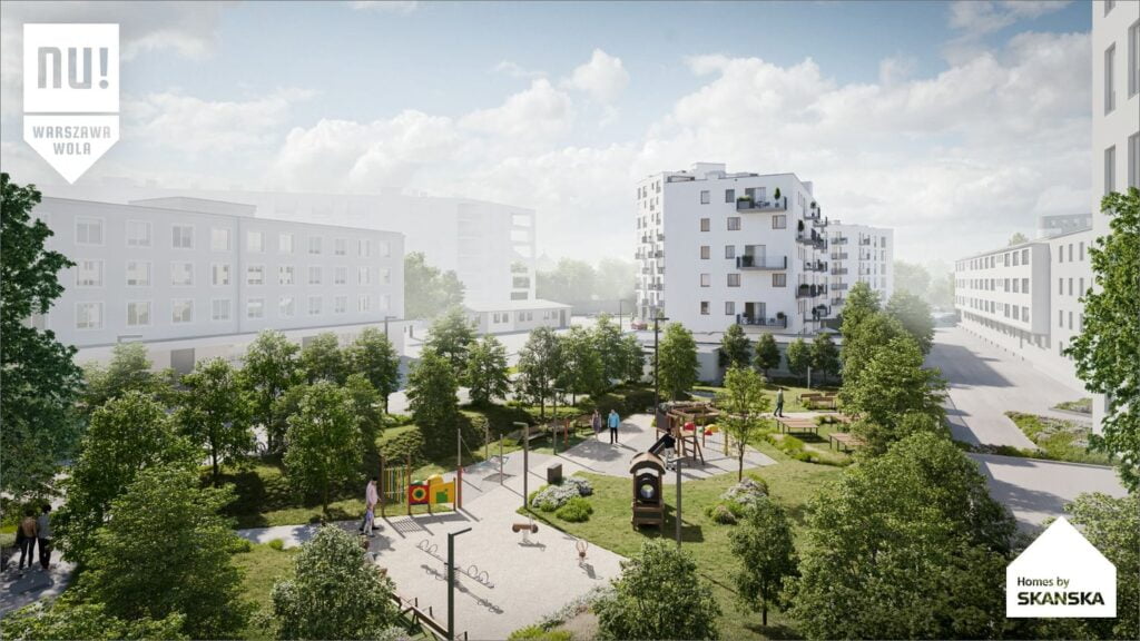 Wizualizacja - NU! Warszawa Wola