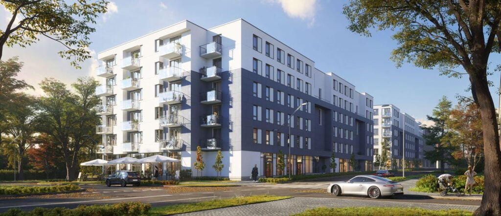 Wizualizacja - Apartamenty Dąbrowskiego