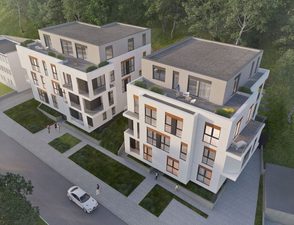 Wizualizacja - Apartamenty Wolności