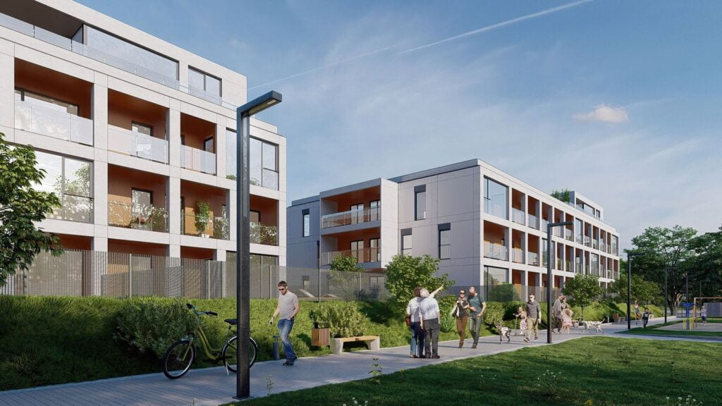 Wizualizacja - Apartamenty Zacisze Oświęcim