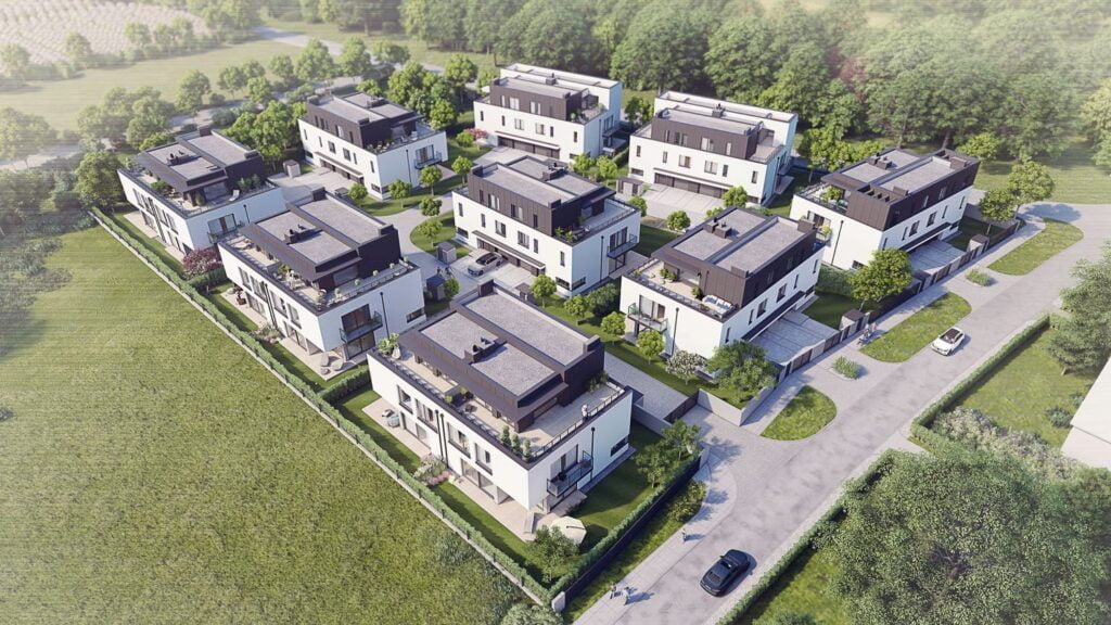 Wizualizacja - Jeziorki Residence