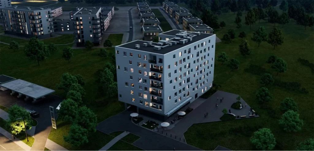 Wizualizacja - Rodzinny Mokotów