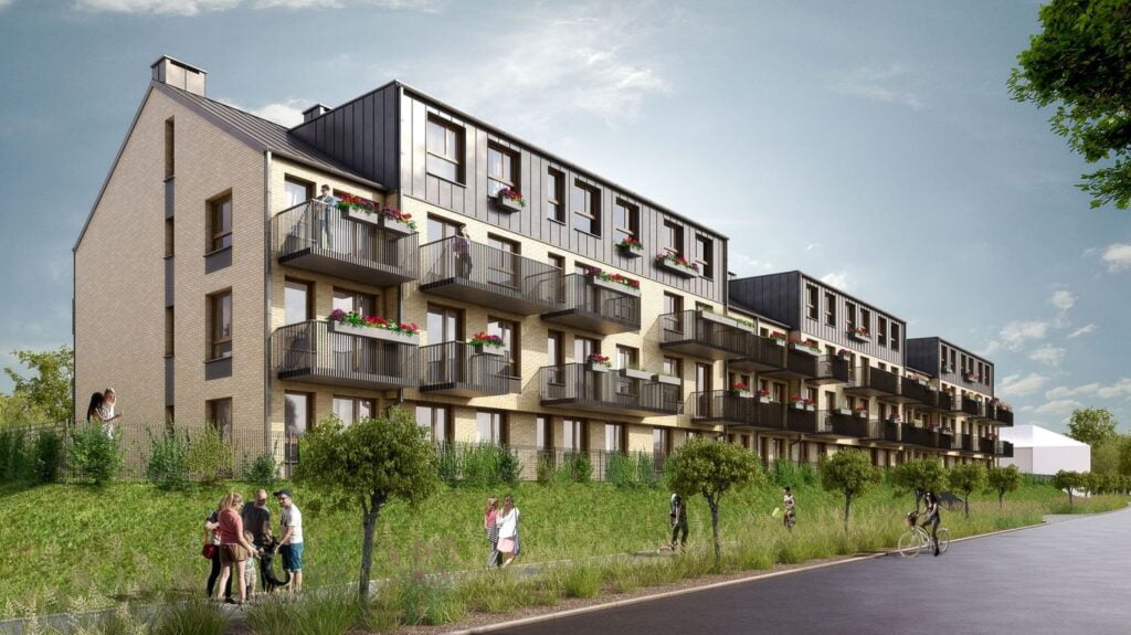 Wizualizacja - Bogatyńska Apartamenty