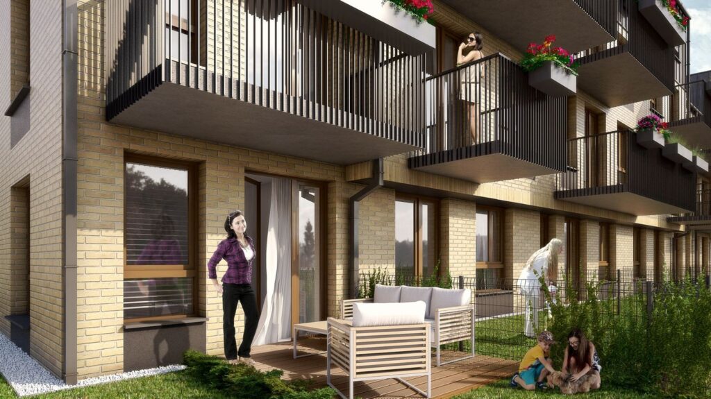 Wizualizacja - Bogatyńska Apartamenty