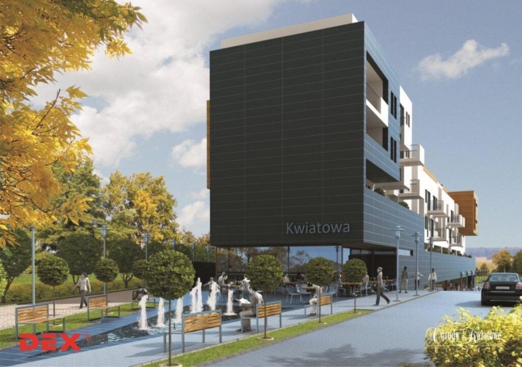 Wizualizacja - Ogrody Kwiatowe–etap I