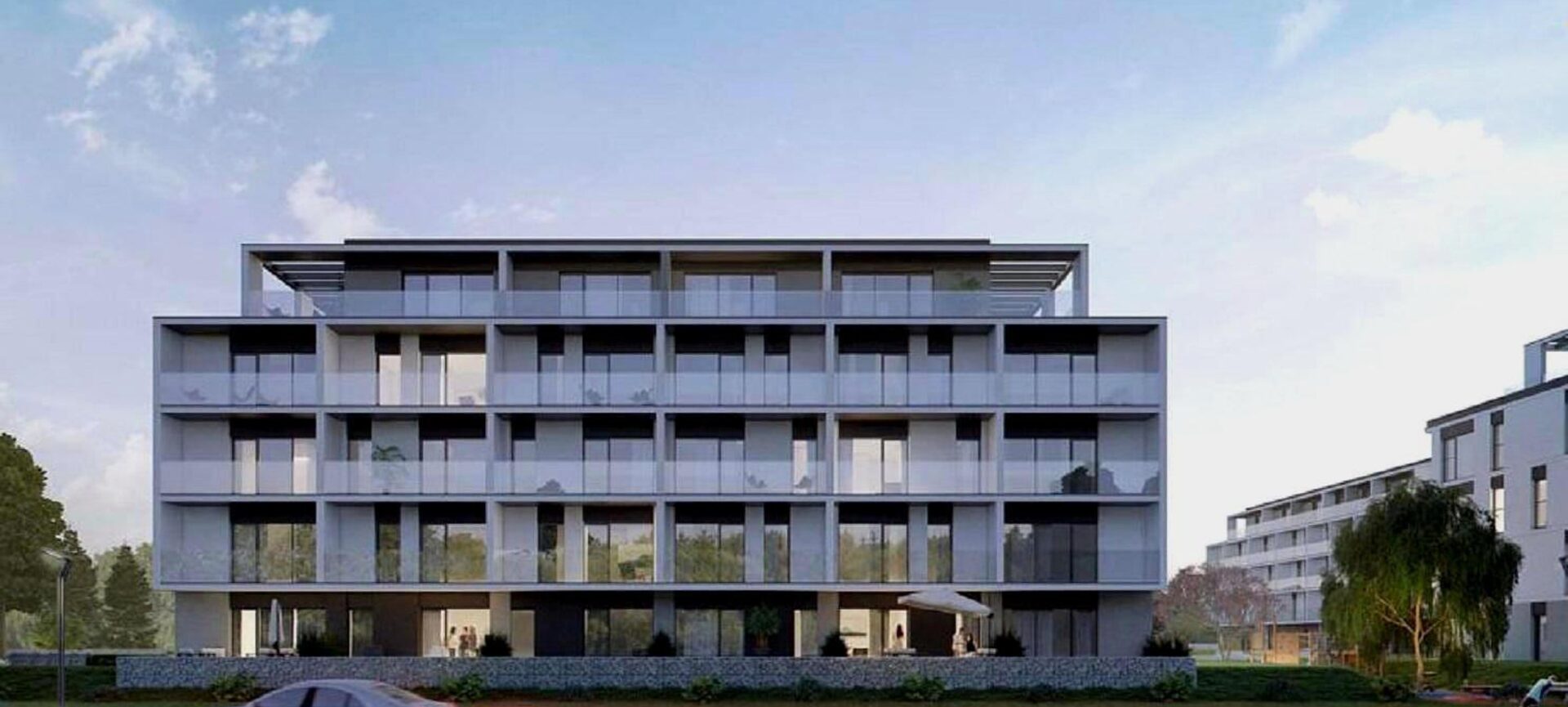 Szklane Tarasy Park Piła