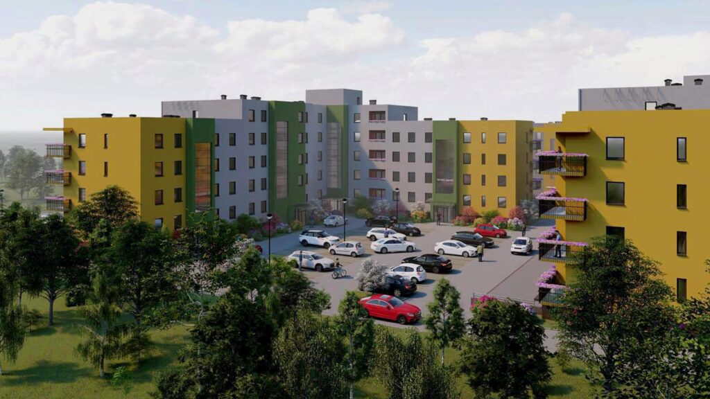 Wizualizacja - Osiedle Zacisze