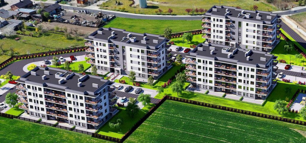 Wizualizacja - Osiedle Nowa 23