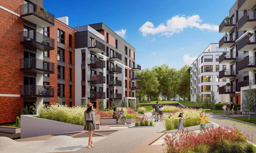 Wizualizacja - Apartamenty Stary Browar