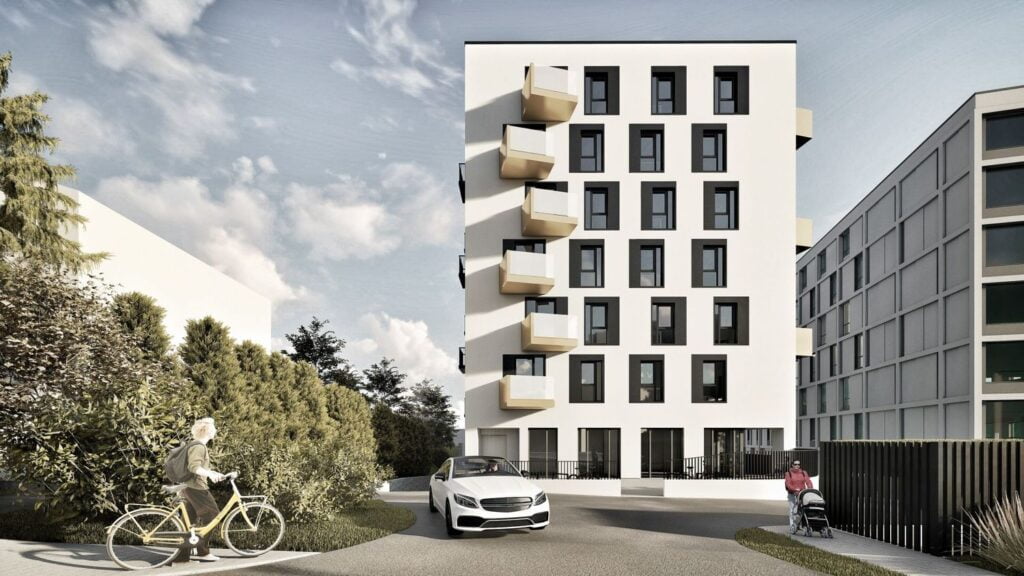 Wizualizacja - Centrum Prusa Twins