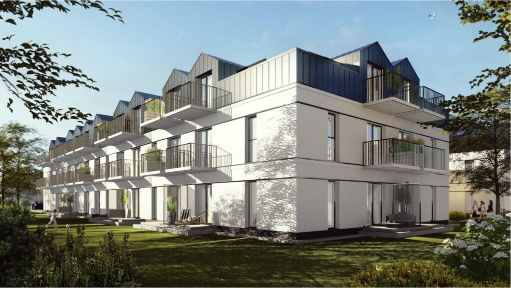 Wizualizacja - Konin – ul. Dąbrowskiego