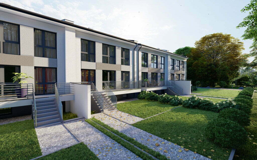 Wizualizacja - Apartamenty Kameliowa
