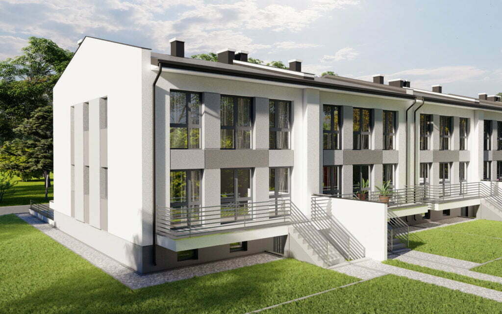 Wizualizacja - Apartamenty Kameliowa