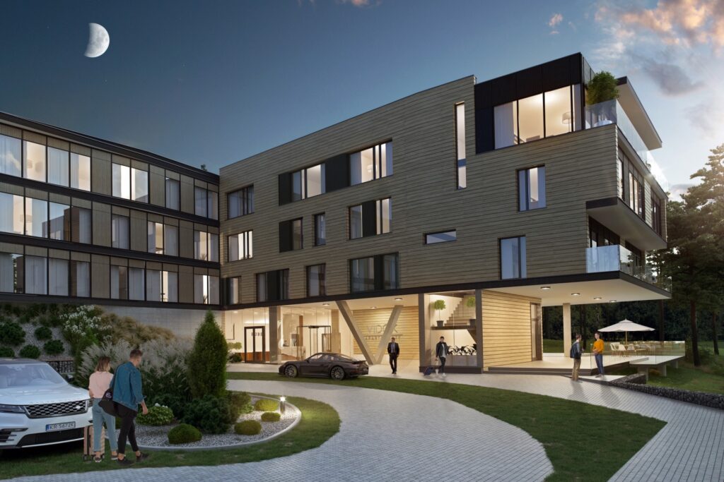 Wizualizacja - Vidok Apartamenty