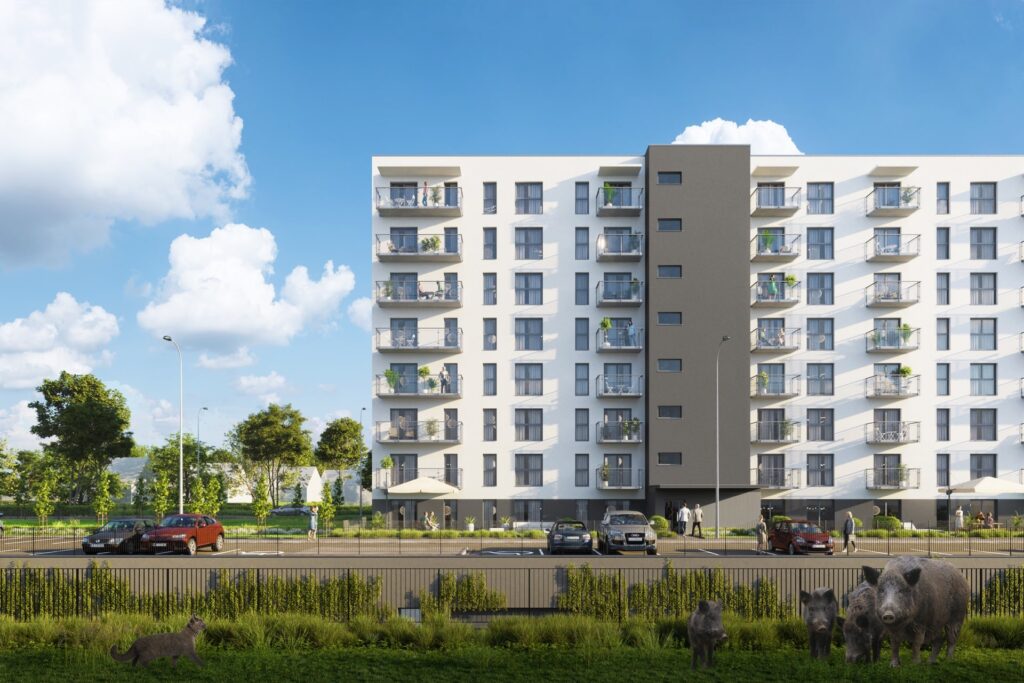 Wizualizacja - Apartamenty Dobrzańskiego