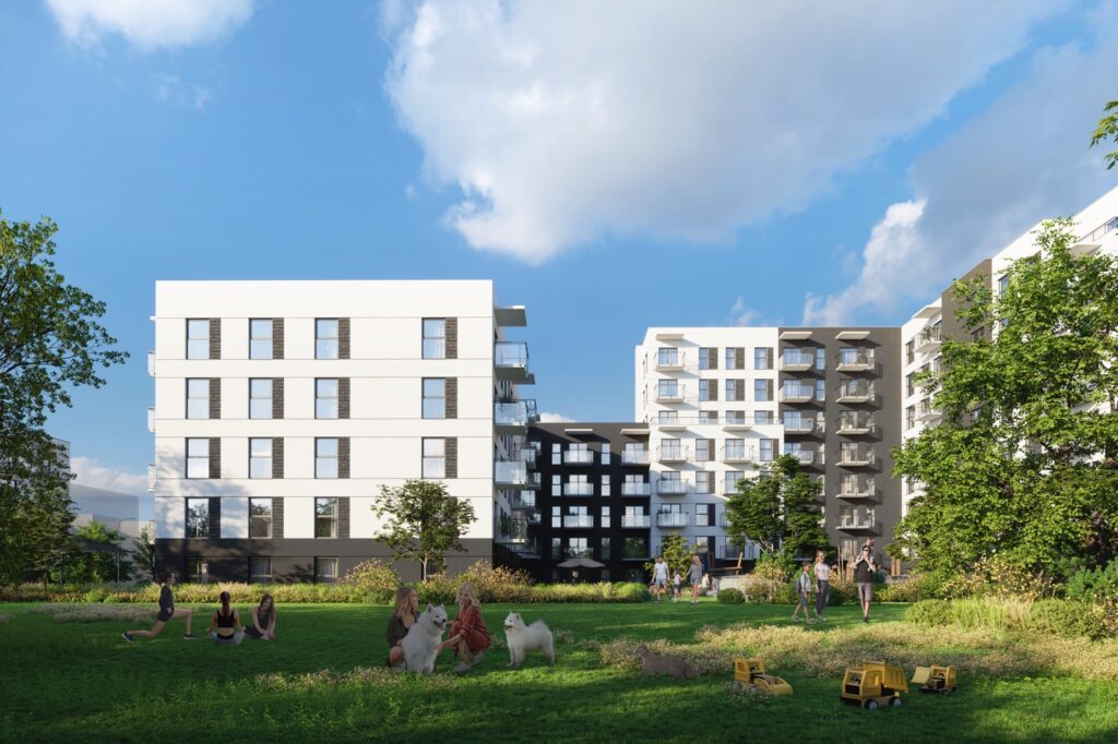 Wizualizacja - Apartamenty Ostrogórska