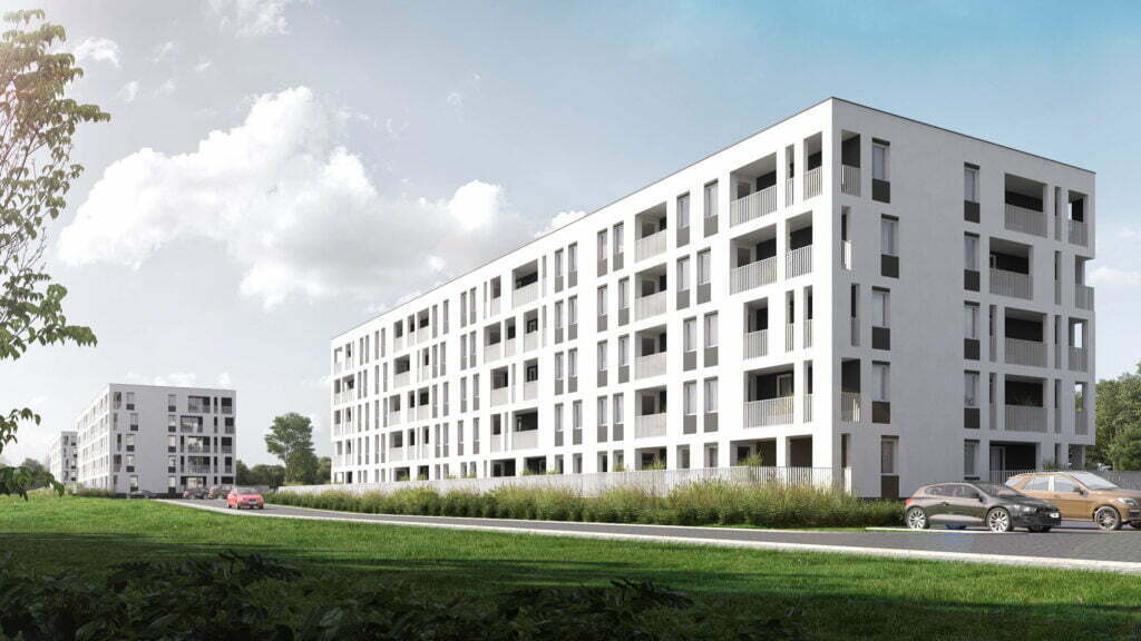 Wizualizacja - Apartamenty Opinogórska
