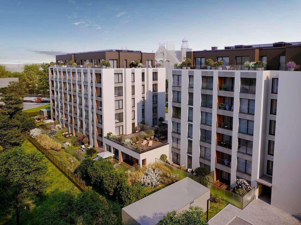 Wizualizacja - Apartamenty Bergera