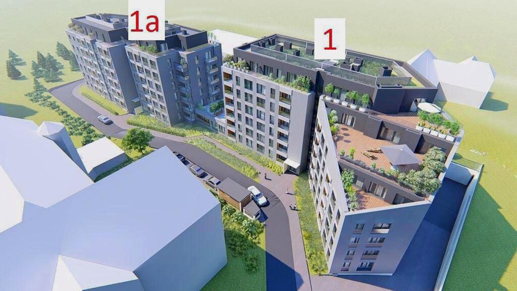 Wizualizacja - Apartamenty Bergera