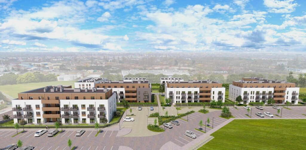 Wizualizacja - Osiedle Plewianka