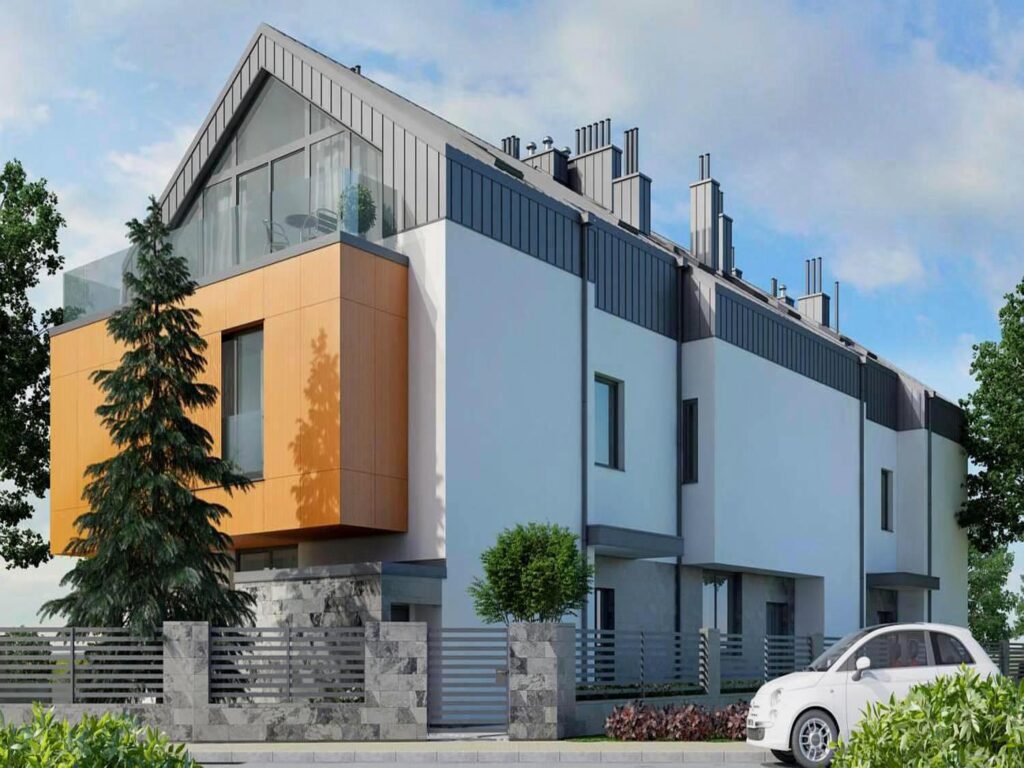 Wizualizacja - Ville Miejskie w Starym Wilanowie