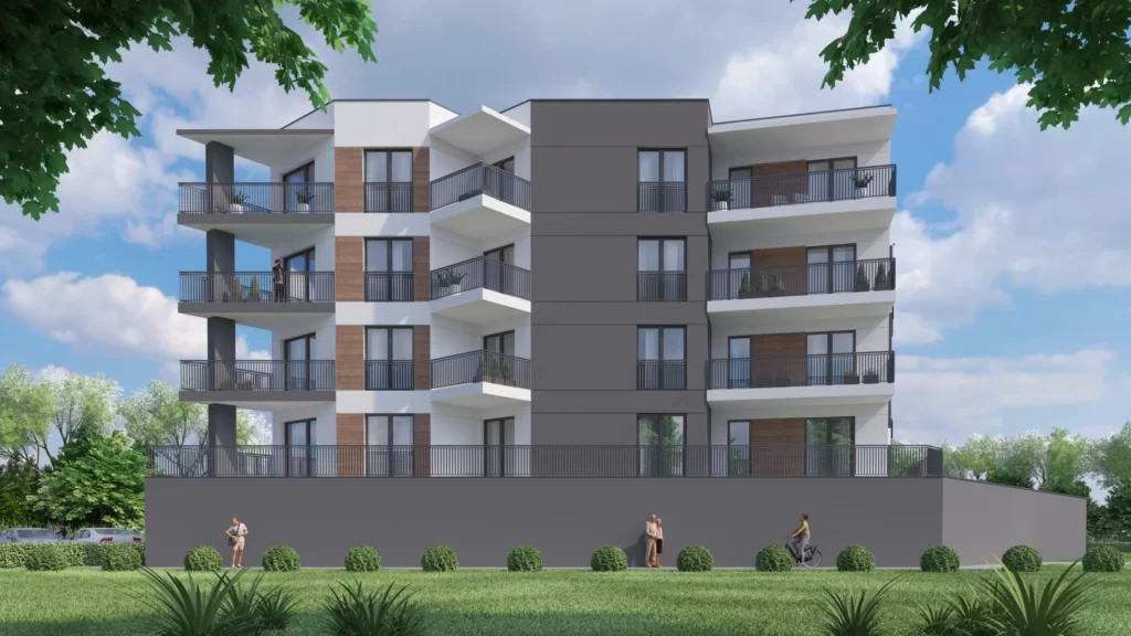 Wizualizacja - Apartamenty Powstańców